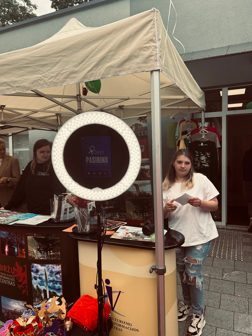 Foto būdelė Joniškio miesto šventėje
